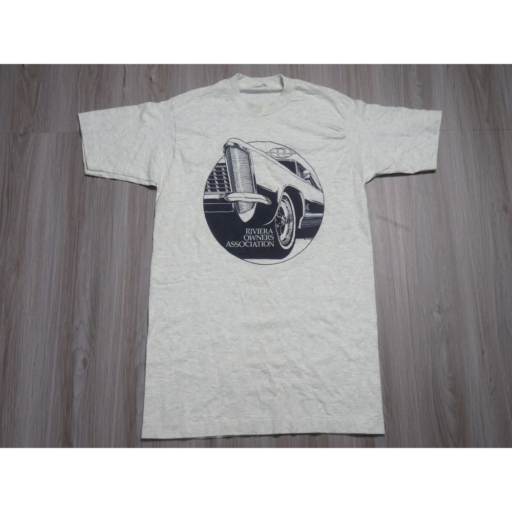 Vintage 1995 90s Buick Riviera Shirt Size Medium Men Pre Owned Car